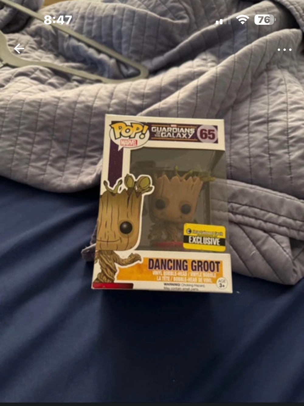 Funko Pop! Dancing Groot (Brown) - Guardians of the Galaxy Exclusive